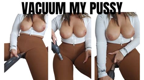 Big Boob Milf Teacher In Leggings Suctions Her Legging Covered Pussy With A Vacuum Xxx Mobile