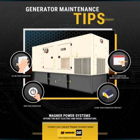 Generator Maintenance Tips | Wagner Equipment Co.