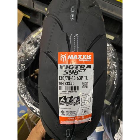 TAYAR MAXXIS VICTRA S98 CT (CITY) TIRES PERFORMANCE STREET TIRE NEW ...