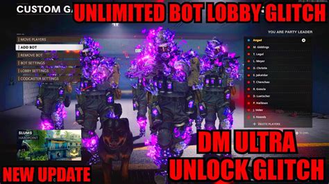 New Unlimited Timed Lobby Glitch Dm Ultra Glitch Cold War