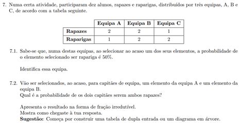 Exercícios sobre Probabilidades Aulas matemática online