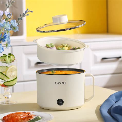 Multifunctional Electric Cooking Pot Mini Instant Noodle Pot Electric Hot Pot Alexnld