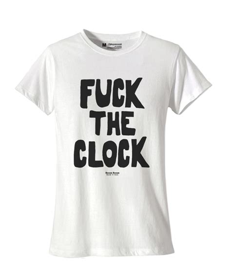Fuck The Clock Mujer Camiseta Ferpectamente