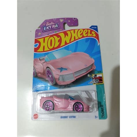 Hot Wheels Barbie Extra Rosa Shopee Brasil