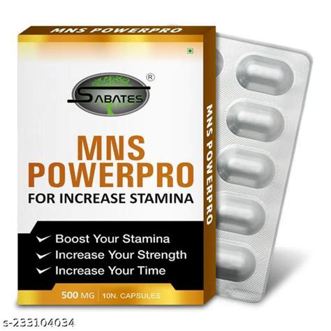 Mns Power Pro Ayurvedic Tablet Shilajit Capsule Sex Capsule Sexual