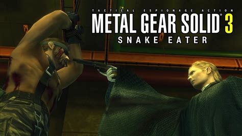 Naked Snake Torture Scene METAL GEAR SOLID 3 Snake Eater Master Collection Version YouTube