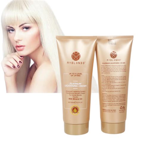 Professional Hair Bleaching Dye Cream For Blonde Hair Color Dye Bleaching Cream Hair Bleaching