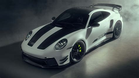 German Tuner Gives Porsche Turbo Bright Body