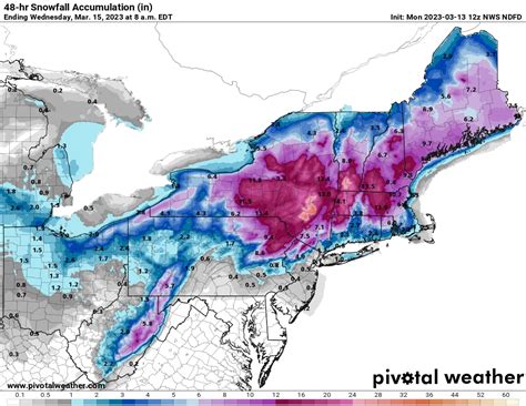 Major March storm to lash Northeast with heavy snow, rain and wind ...