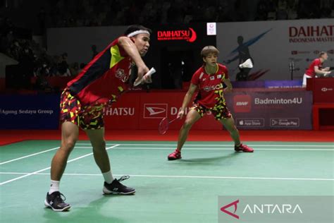 Juara Bertahan Ganda Campuran Angkat Koper Dari Indonesia Masters