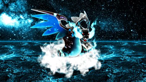 Charizard Mega Evolution X Wallpaper