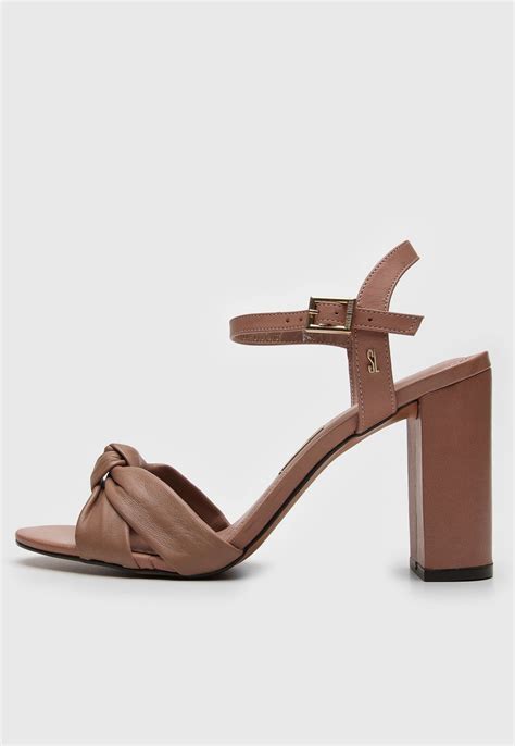 Sandália Santa Lolla Nó Nude Compre Agora Dafiti Brasil