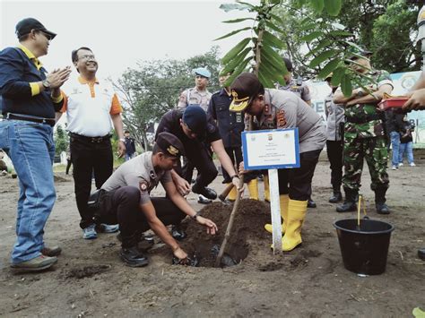 Serentak Jajaran Polda Jambi Tanam Seribu Pohon Jurnal Jambi