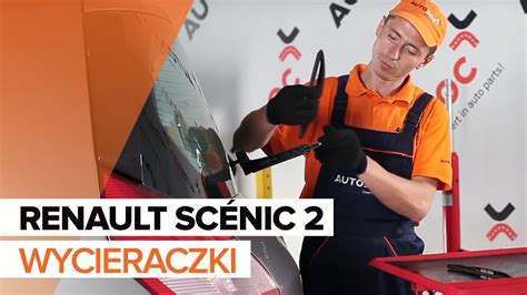 Jak wymienić tylne wycieraczki w RENAULT SCÉNIC 2 TUTORIAL AUTODOC