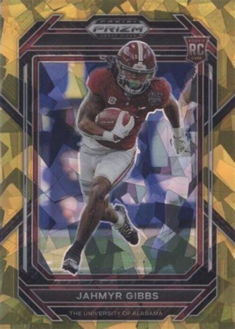 Jahmyr Gibbs Gold Ice 116 Prices Rookie 2023 Panini Prizm Draft