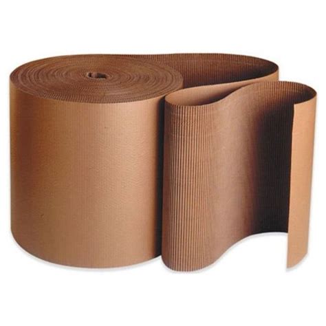 Plain Corrugated Paper Roll For Packaging Gsm Less Than Gsm At Rs