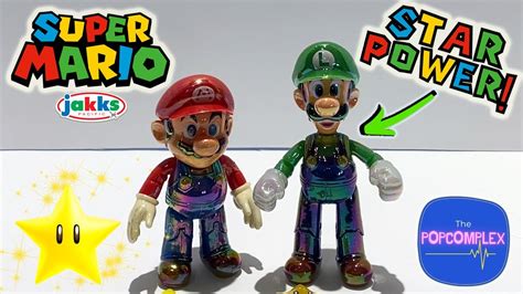 Star Power Mario Luigi Figure Unboxing Review Jakks Pacific