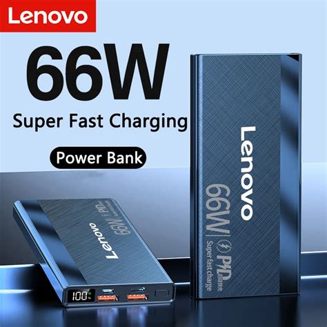 Lenovo Bater A Externa Port Til Con Cable Incorporado Cargador Port Til