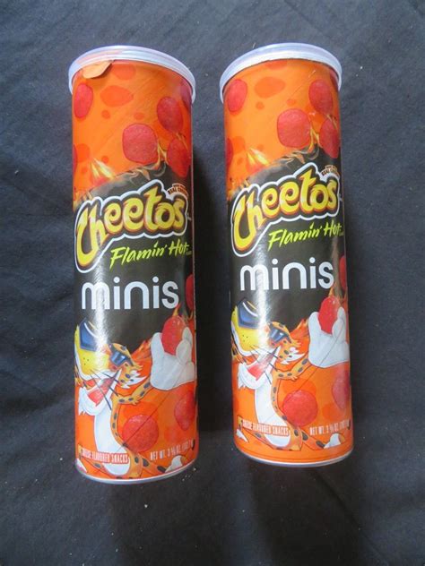 Cheetos Flamin Hot Mini Crunchy Cheese Snack Chips India Ubuy