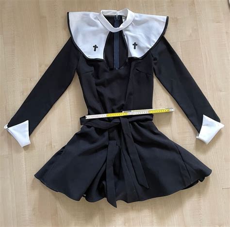 Nonne bonne soeur monaca nun fun Sex Haube Strumpfband L12 Neu gemäss Beschreibung in