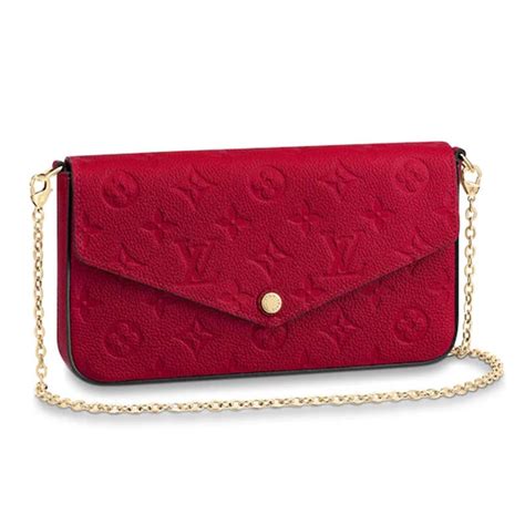 Louis Vuitton Lv Women Félicie Pochette Monogram Empreinte Leather Lulux