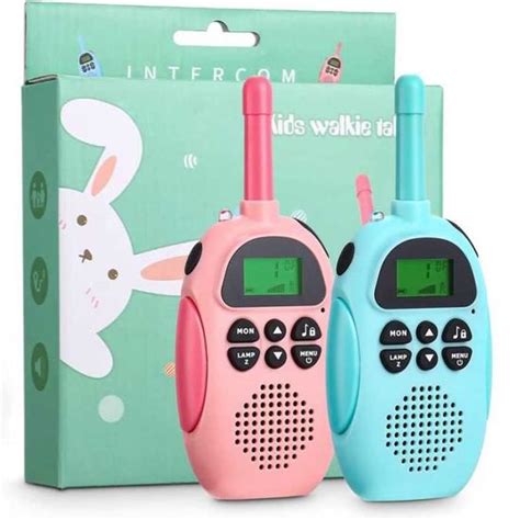 Talkie Walkie Enfants Talkie Walkie Rechargeable 16 Canaux Radio