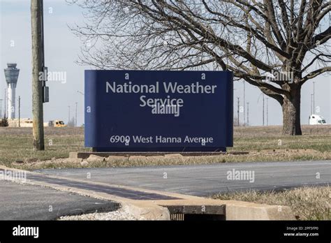Indianapolis - Circa March 2023: National Weather Service Doppler Radar ...