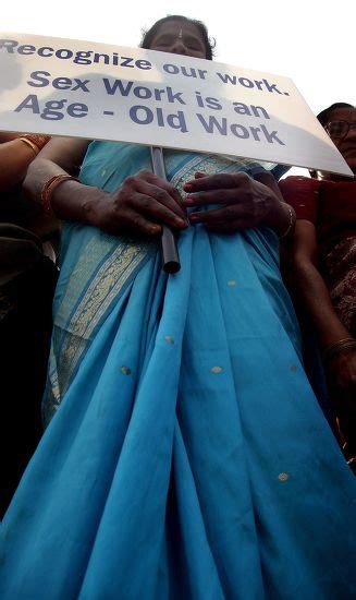 Indian Sex Workers Hold Placards During Editorial Stock Photo Stock Image Shutterstock