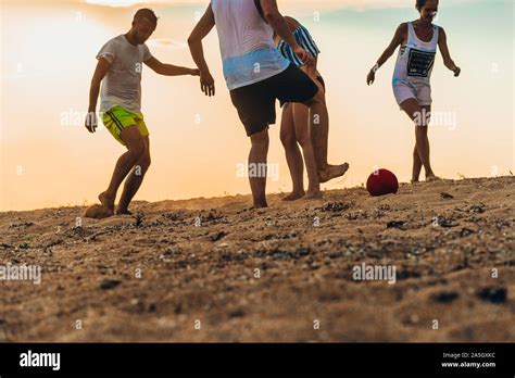 Relaxed Woman In Bikini Enjoying Sandy Beach And Summer Vacation Stock Photo Alamy