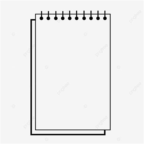 Notebook Border Clipart Transparent Png Hd Notebook Border Office