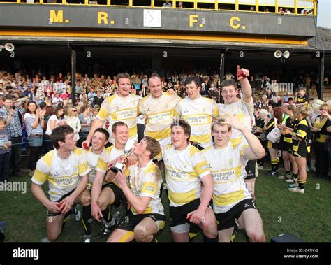 Melrose win the melrose sevens at melrose rugby club hi-res stock ...