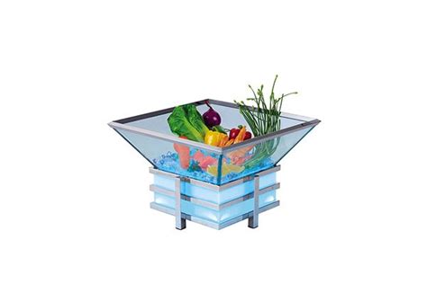 Buffet Display Equipment Led Light Square Beer Ice Bucket Azuke
