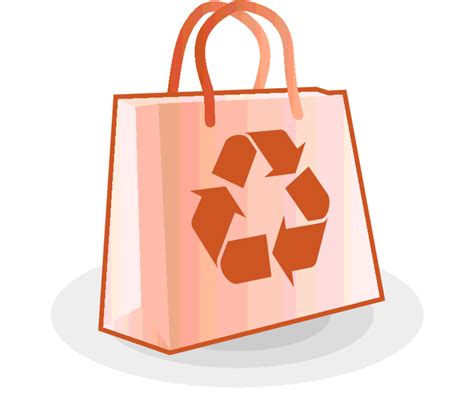 Free Vector Paper Bag with Recycle Logo | FreeVectors