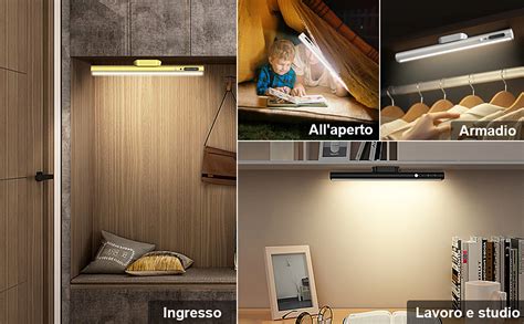 Luce Led Sottopensile Con Sensore Di Movimento Hapfish Lampada Da