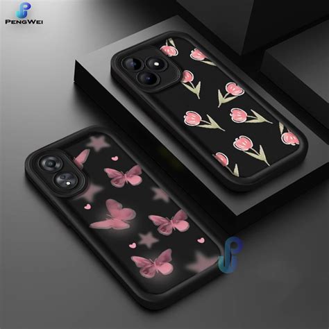 For Infinix Smart 7 8 5 6 Hot 30i 30 12 11 9 Play Note 12 G96 Flowers And Butterflies Case