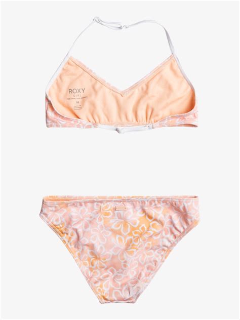 Joyful Ride Bra Two Piece Bikini Set For Girls Roxy