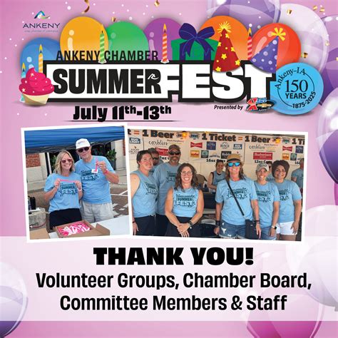 Ankeny Chamber SummerFest | 🎈Enjoy some good ol family fun thanks to