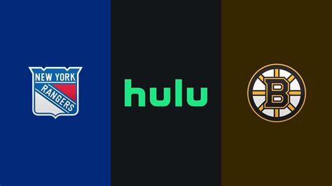 Can You Stream the Boston Bruins vs. New York Rangers on Hulu? – The ...