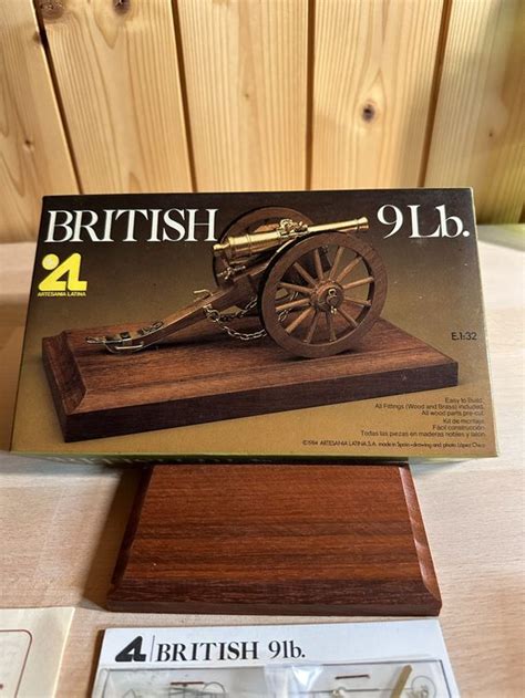 Britische Kanone Modellbausatz Artesania Latina Lb Neu Gem Ss Beschreibung In Jona F R