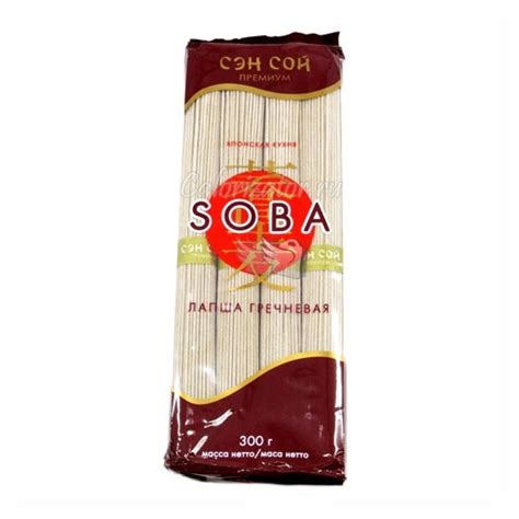 Лапша SOBA гречневая - калорийность, полезные свойства, польза и вред ...
