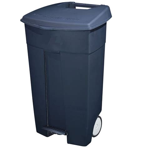 Bin With Pedalwheelie Bin With Pedal 120 L Grey