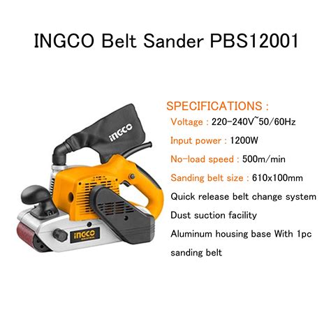 INGCO Belt Sander PBS12001 Manila - Philippines Buy and Sell ...