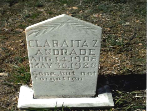 Claraita Z Andrade Find A Grave Memorial