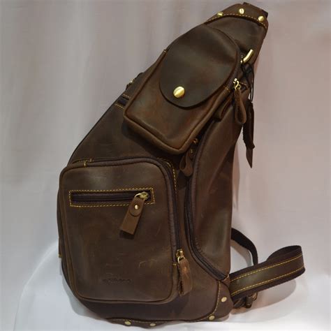 Mens Multifunction Bag Leather Multifunction Bag A Mens