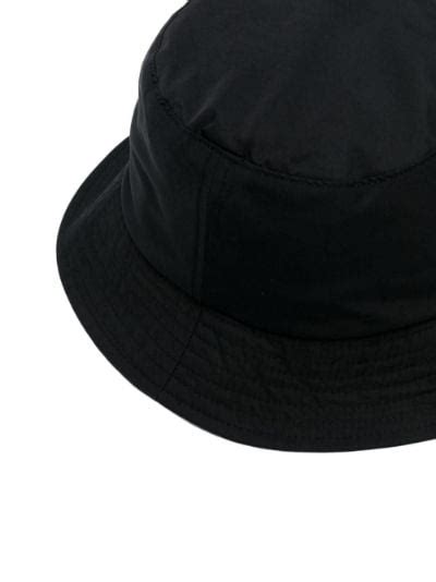 JW Anderson Logo Embroidered Bucket Hat Browns