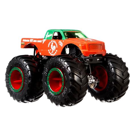 Hot Wheels Monster Trucks Demolition Doubles 1 64 Scale Mix 1 2 Pack Case Of 12