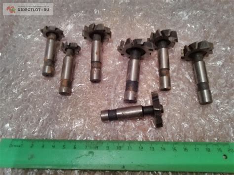 Фрезы для пазов сегментных шпонок, 6 штук одним лотом купить в Санкт ...