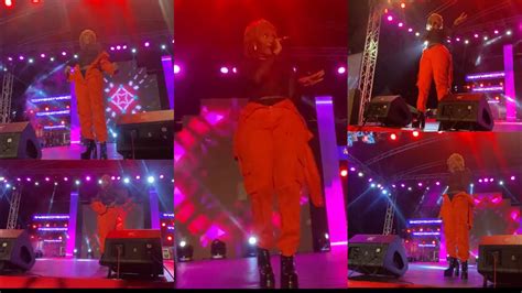 Wendy Shay Shows Her Sex Ness As She Shutdown Ho Sports Stadium At