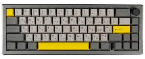 Клавіатура EPOMAKER EK RGB Mechanical Flamingo Switch Hot Swap EK B F Black купити в