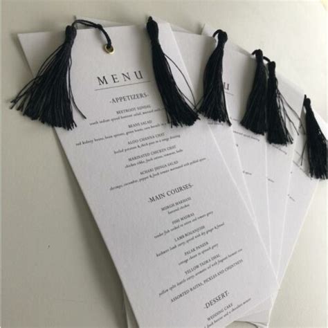 Menus Millie Stone